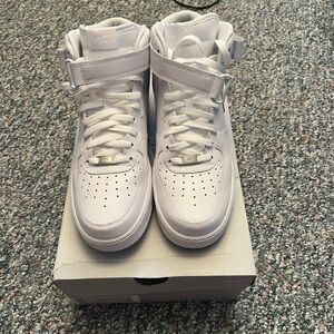 Men’s white Nike AF1 Air Force one. ~2020 size 12 worn once